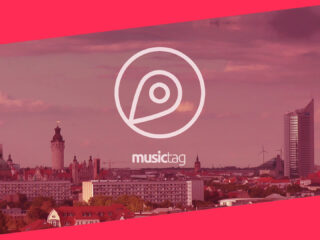 App-Konzept „music tag“
